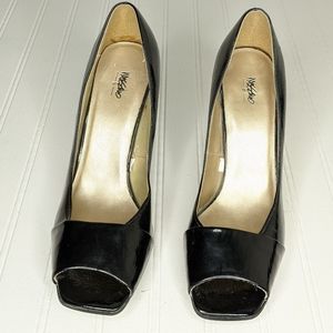 Mossimo Heel 8 Black Peep Toe